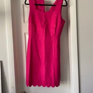 NWT J Crew Hot Pink Dress Size 6
